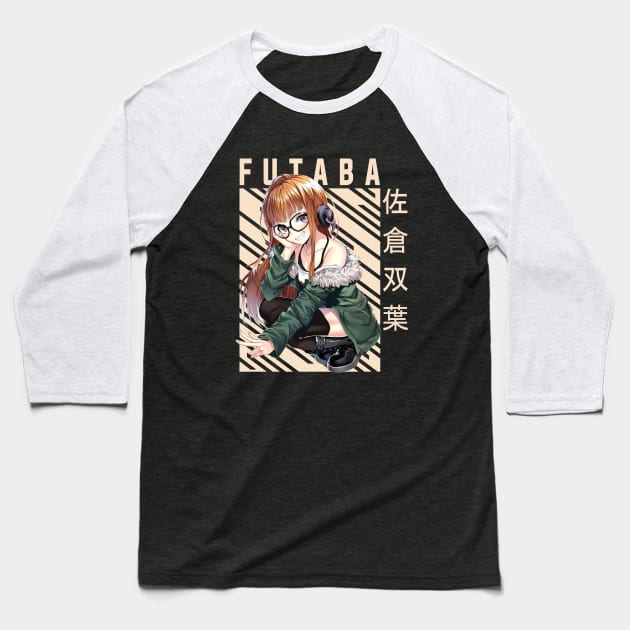 Futaba Sakura - Persona 5 Baseball T-Shirt by Otaku Emporium